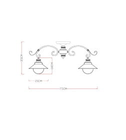 Светильник потолочный Arte Lamp GRAZIOSO A4577PL-5CK