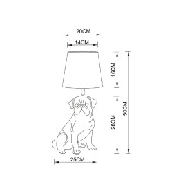 Светильник настольный Arte Lamp BOBBY A1512LT-1WH