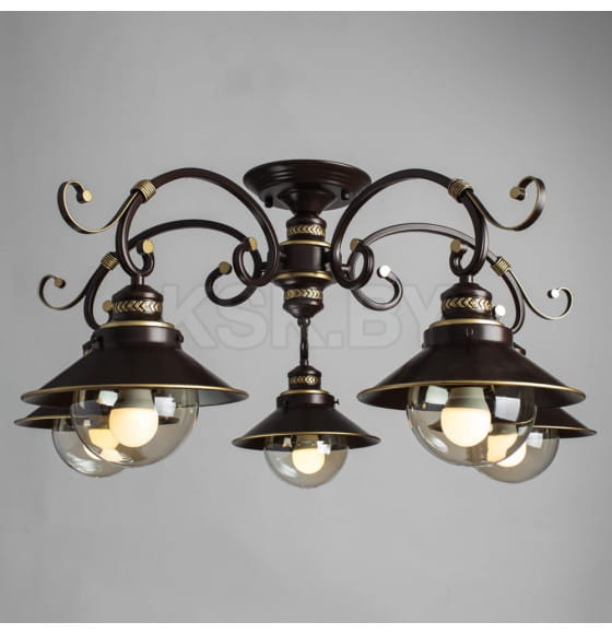 Светильник потолочный Arte Lamp GRAZIOSO A4577PL-5CK (A4577PL-5CK) 