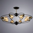 Светильник потолочный Arte Lamp GLASGOW A1963PL-8BK (A1963PL-8BK) 