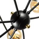 Светильник потолочный Arte Lamp GLASGOW A1963PL-8BK (A1963PL-8BK) 