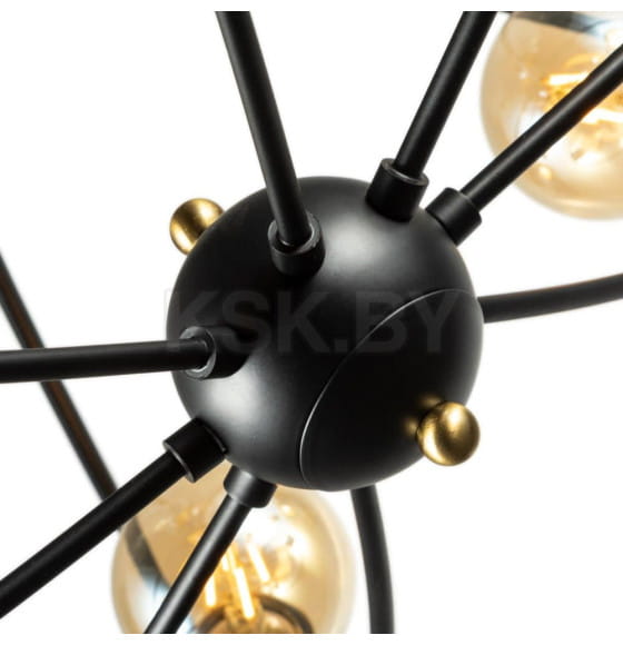 Светильник потолочный Arte Lamp GLASGOW A1963PL-8BK (A1963PL-8BK) 