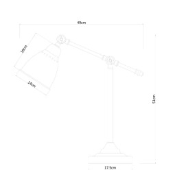 Светильник настольный Arte Lamp BRACCIO A2054LT-1BK