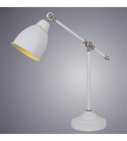 Светильник настольный Arte Lamp BRACCIO A2054LT-1WH