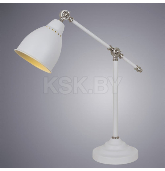 Светильник настольный Arte Lamp BRACCIO A2054LT-1WH (A2054LT-1WH) 