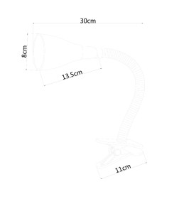 Светильник настольный Arte Lamp CORD A1210LT-1WH