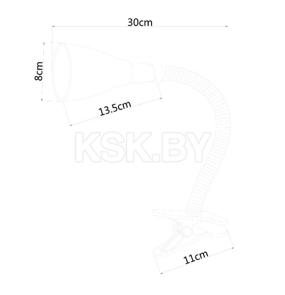 Светильник настольный Arte Lamp CORD A1210LT-1WH (A1210LT-1WH) 