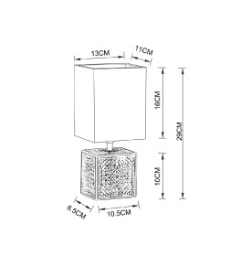 Светильник настольный Arte Lamp FIORI A4429LT-1WA