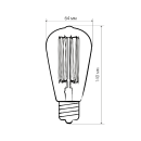 Лампа накаливания ST64 60Вт 220В ES (a034964) 