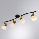 Светильник потолочный Arte Lamp FALENA A3117PL-4BK (A3117PL-4BK) 