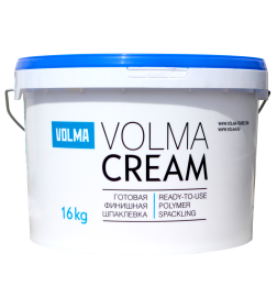 Готовая, финишная шпатлевка "VOLMA-Cream" 16кг