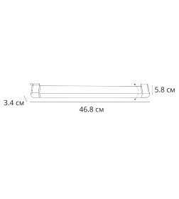 Светильник потолочный Arte Lamp LINEETTA A4574PL-1WH