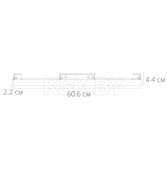 Светильник потолочный Arte Lamp LINEA A4643PL-1WH (A4643PL-1WH) 