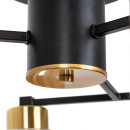 Светильник потолочный Arte Lamp LEO A7027PL-8BK (A7027PL-8BK) 