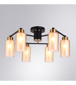 Светильник потолочный Arte Lamp LEO A7027PL-6BK