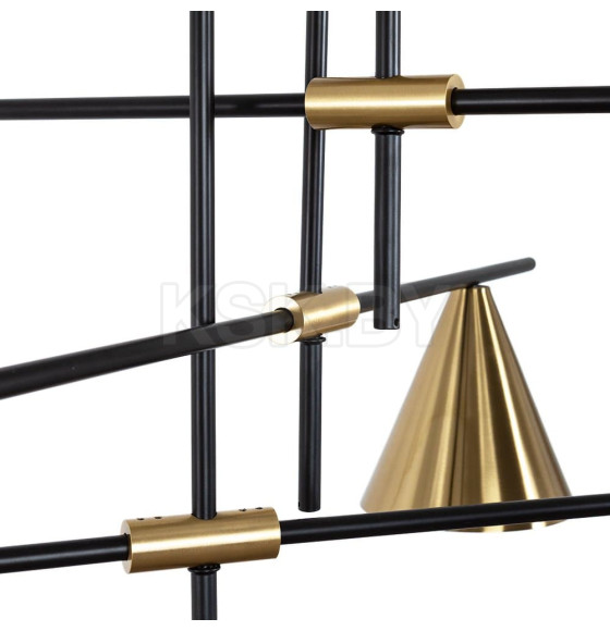 Светильник потолочный Arte Lamp JACOB A7029PL-9BK (A7029PL-9BK) 