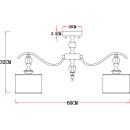 Светильник потолочный Arte Lamp IBIZA A4038PL-5CC (A4038PL-5CC) 