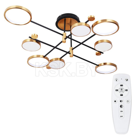 Светильник потолочный Arte Lamp HOLLY A1364PL-8PB (A1364PL-8PB) 