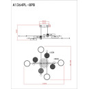 Светильник потолочный Arte Lamp HOLLY A1364PL-8PB (A1364PL-8PB) 