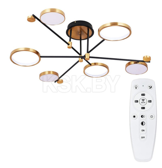 Светильник потолочный Arte Lamp HOLLY A1364PL-6PB (A1364PL-6PB) 