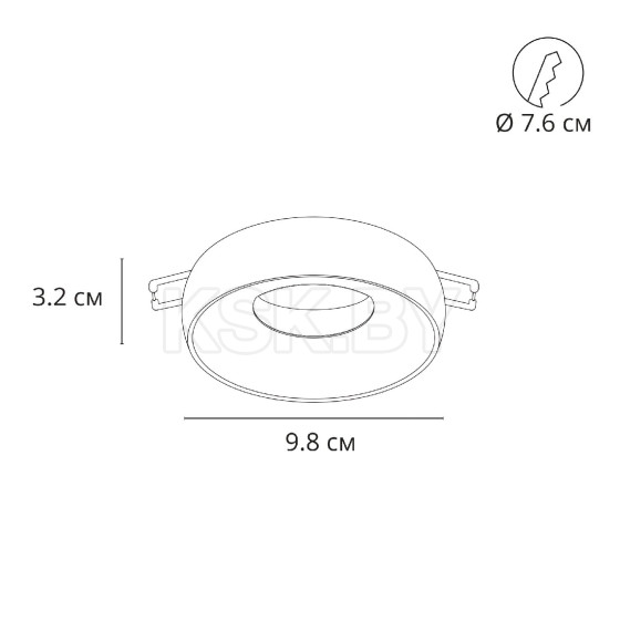 Светильник потолочный Arte Lamp HEZE A6665PL-1CC (A6665PL-1CC) 