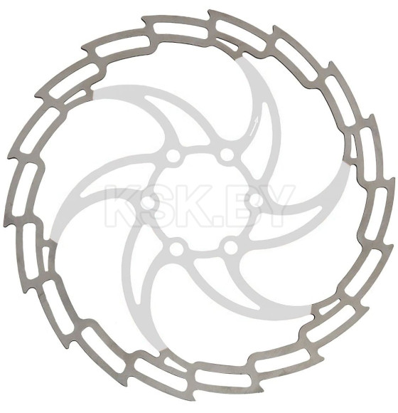 Тормозной диск Baradine DB-05D-160 (белый) (2226) 