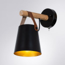 Светильник настенный Arte Lamp THOMAS A7032AP-1BK (A7032AP-1BK) 