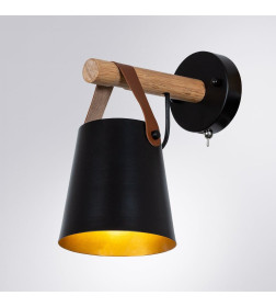 Светильник настенный Arte Lamp THOMAS A7032AP-1BK