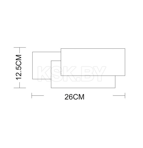 Светильник настенный Arte Lamp TRIO A1718AP-1WH (A1718AP-1WH) 