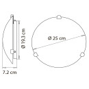 Светильник потолочный Arte Lamp PLAIN A3720PL-1CC (A3720PL-1CC) 