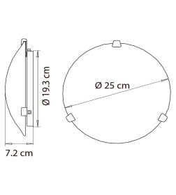 Светильник потолочный Arte Lamp PLAIN A3720PL-1CC