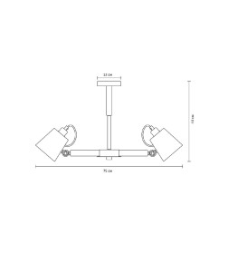 Светильник потолочный Arte Lamp OSCAR A7141PL-5WH