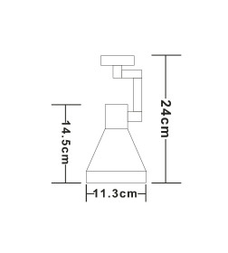 Светильник потолочный Arte Lamp NIDO A5108PL-1BK