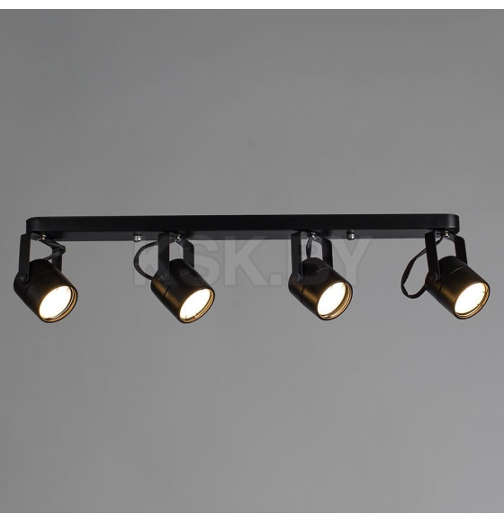 Светильник потолочный Arte Lamp MIZAR A1311PL-4BK (A1311PL-4BK) 