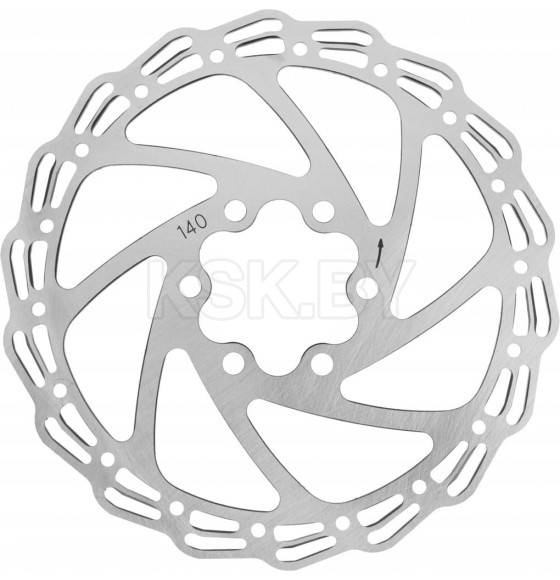 Тормозной диск Alhonga HJ-DXR1406, 140мм (5975) 