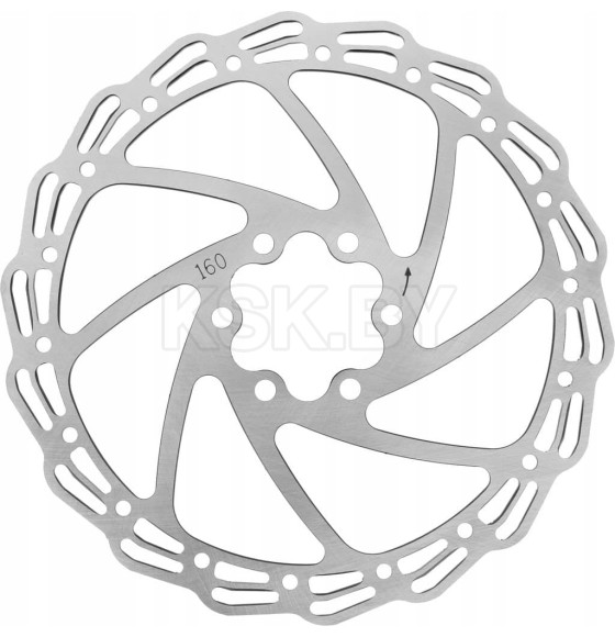 Тормозной диск Alhonga HJ-DXR1606, 160мм (5976) 