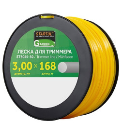 Леска ф3,0мм х 168м кругл. сеч. STARTUL GARDEN