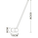 Светильник настенный Arte Lamp POLIS A2027AP-1PB (A2027AP-1PB) 