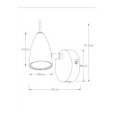 Светильник настенный Arte Lamp REGISTA A1966AP-1GY (A1966AP-1GY) 