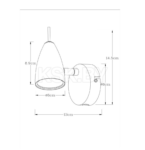 Светильник настенный Arte Lamp REGISTA A1966AP-1GY (A1966AP-1GY) 