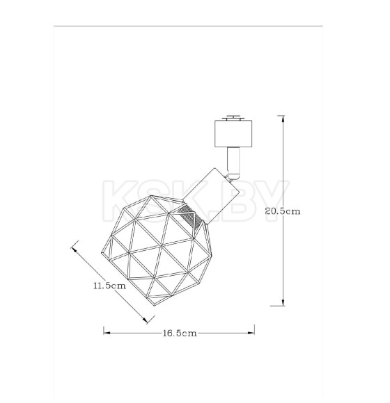 Светильник потолочный Arte Lamp SOSPIRO A6141PL-1WH (A6141PL-1WH) 