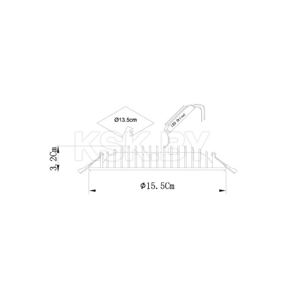 Светильник потолочный Arte Lamp SIRIO A7205PL-2WH (A7205PL-2WH) 