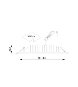 Светильник потолочный Arte Lamp SIRIO A7203PL-2WH