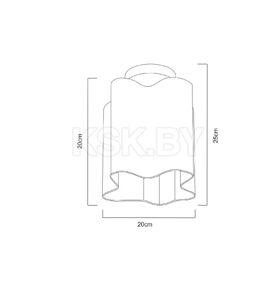 Светильник потолочный Arte Lamp SERENATA A3479PL-1CC (A3479PL-1CC) 