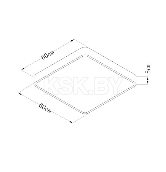 Светильник потолочный Arte Lamp SCENA A2669PL-1BK (A2669PL-1BK) 