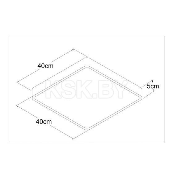 Светильник потолочный Arte Lamp SCENA A2663PL-1WH (A2663PL-1WH) 