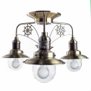 Светильник потолочный Arte Lamp SAILOR A4524PL-3AB (A4524PL-3AB) 