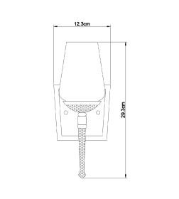 Светильник настенный Arte Lamp STEFAN A1722AP-1BA