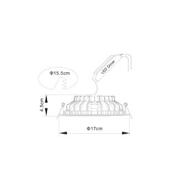 Светильник потолочный Arte Lamp RIFLESSIONE A7016PL-1WH