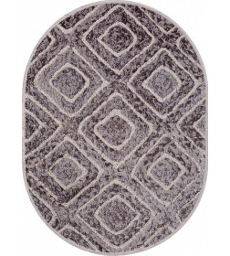 Ковер (1,6х2,2) MOROCCO D856-PURPLE-OVAL